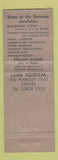 Matchbook Cover - Lamb Hospital Denver Colorado