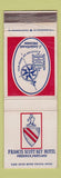 Matchbook Cover - Francis Scott Key Hotel Frederick MD WEAR