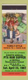 Matchbook Cover - PTA Ham Supper Newville PA 1967