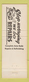 Matchbook Cover - Rocky Mountain Auto Paint Longmont Fort Collins Colorado