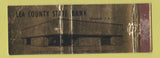 Matchbook Cover - Lea County State Bank Hobbs NM WEAR Full Length