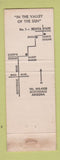 Matchbook Cover - Reata Pass Steak House Scottsdale AZ WEAR Full Length
