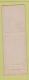 Matchbook Cover - Ramona Sandwich Shop York PA  Full Length
