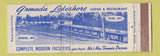 Matchbook Cover - Grenada Lakeshore Lodge Restaurant MS WEAR Full Length