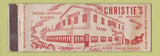 Matchbook Cover - Christie's Restaurant Newport RI WORN Full Length