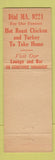 Matchbook Cover - Rosticceria Restaurant Buffalo NY Full Length