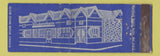 Matchbook Cover - Wickersham Hollis NY restaurant WORN Full Length