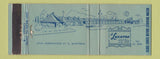 Matchbook Cover - La Lucerne Motel Montreal QC Full Length