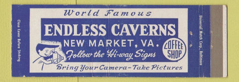 Matchbook Cover - Endless Caverns New Market VA Full Length