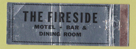 Matchbook Cover - The Fireside Motel Club Sausalito CA WEAR Full Length