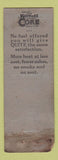 Matchbook Cover - Koppers Coke Coal DQ WORN Full Length