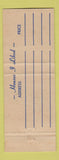 Matchbook Cover - Carroll and Myer Real Estate  Full Length