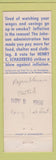 Matchbook Cover - Henry Schadeberg for Congress Election Full Length
