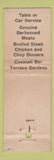 Matchbook Cover - Carl's Restaurant Los Angeles CA WEAR Full Length