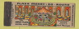 Matchbook Cover - Plaza Merry Go Round Copley Plaa Boston MA Full Length
