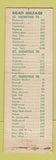 Matchbook Cover - Neptune Grill St Augustine FL Full Length