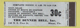 Matchbook Cover - The Dinner Bell Miami FL Full Length