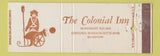 Matchbook Cover - Colonial Inn Concord MA WEAR DD Bean Full Length