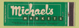 Matchbook Cover - Michael's Markets Grocery Full Length