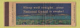 Matchbook Cover - National Guard military  Full Length