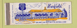 Matchbook Cover - Garfield Restaurant Astabula OH WEAR Full Length
