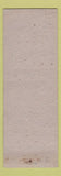 Matchbook Cover - Saginaw Club MI