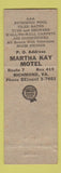 Matchbook Cover - Martha Kay Motel Richmond VA Full Length