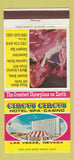 Matchbook Cover - Circus Circus Hotel Casino Las Vegas NV girlie 30 Strike