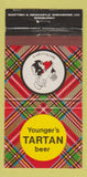 Matchbook Cover - Younger's Tartan Beer Edinburgh WEAR 30 Strike