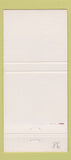 Matchbook Cover - Scandia Room Washington DC girlie 30 Strike