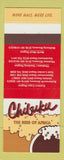 Matchbook Cover - Chibuku Beer Africa 30 Strike