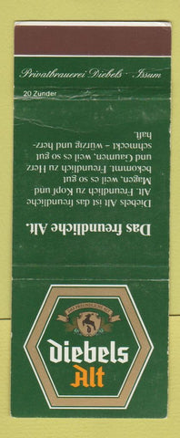 Matchbook Cover - Frankenheim Beer Echt Vom Besten Germany