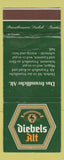 Matchbook Cover - Diebels Alt Beer Germany WEAR