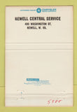 Matchbook Cover - Chrysler New Yorker Newell WV WEAR 40 Strike