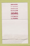 Matchbook Cover - Oman Sheraton Hotel 40 Strike