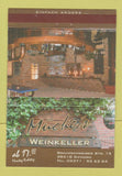 Matchbook Cover - Mucke's Weinkeller Braunschweiger Gifhorn 40 Strike