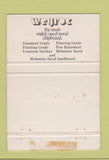 Matchbook Cover - Weyroc Chipboard Weybridge Surrey UK dog  40 Strike