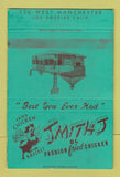 Matchbook Cover - Smith's Fried Chicken Los Angeles CA SAMPLE WEAR 40 Strike