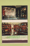 Matchbook Cover Butterfly Gift Store Playa De Las Canteras Spain WEAR 40 Strike