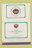 Matchbook Cover - Inter Continental Hotel Sydney Australia WEAR 40 Strike