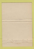 Matchbook Cover - Park Hotel Hong Kong 40 Strike