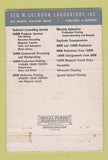 Matchbook Cover - Geo Colburn Laboratory Chicago IL 40 Strike