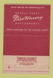 Matchbook Cover - Fred Harvey Cowboy Scene RED 40 Strike