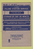 Matchbook Cover - Ballard Motors and Ramp St Paul MN Ford oil gas 40 Strike