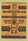 Matchbook Cover - Saint Paul Packaged Fuel St Paul MN 40 Strike