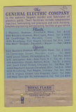 Matchbook Cover - GE General Electric Plastics WEAR 40 Strike