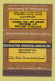 Matchbook Cover - Hyattsville MD City Industrial Savings and Loan 40 Strike