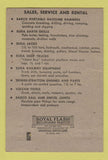 Matchbook Cover - Fornaciari Construction Equipment Los Angeles CA 40 Strike
