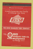 Matchbook Cover - Ohio Seamless Tube Company Shelby OH 40 Strike