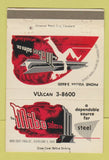 Matchbook Cover - Mibo Sales Steel Cleveland OH 40 Strike
